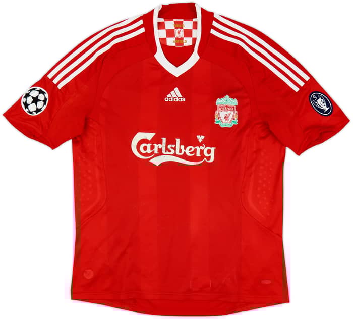 2008-10 Liverpool Home Shirt Torres #9 - 6/10 - (L)