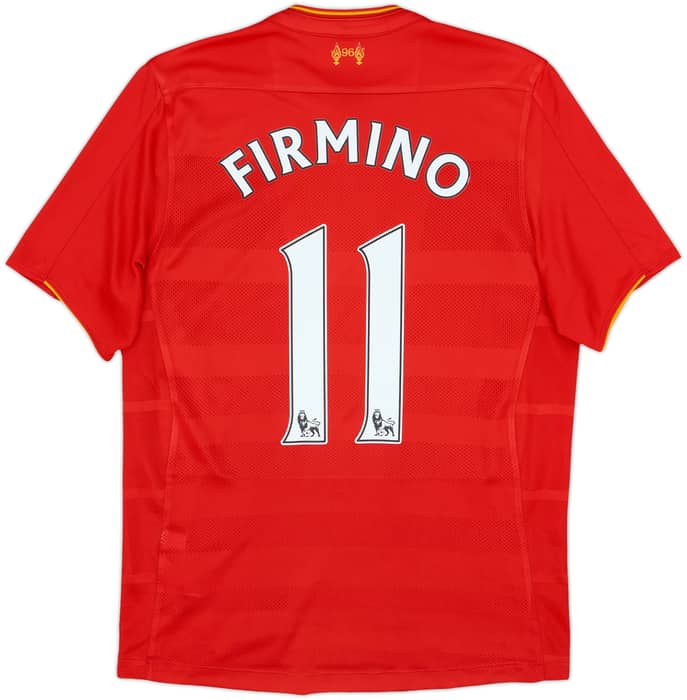 2016-17 Liverpool Home Shirt Firmino #11 - 6/10 - (S)