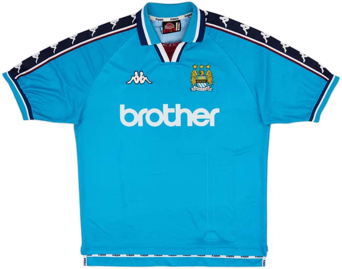 1997-99 Manchester City Home Shirt - 6/10 - (L)