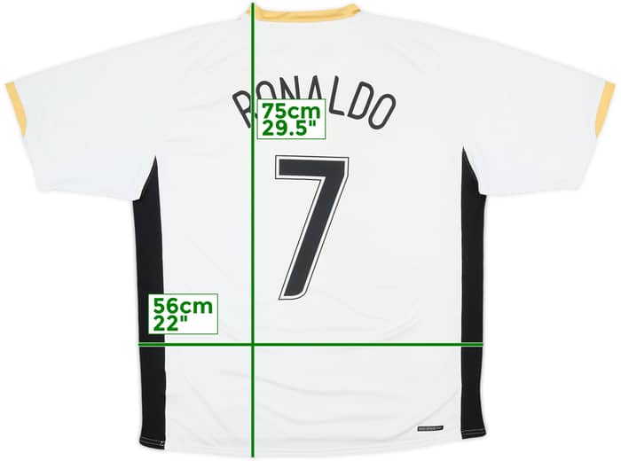 2006-08 Manchester United Away Shirt Ronaldo #7 - 6/10 - (L)