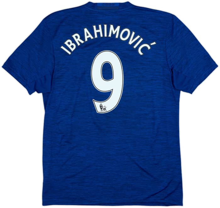2016-17 Manchester United Away Shirt Ibrahimovic #9 - 8/10 - (M)