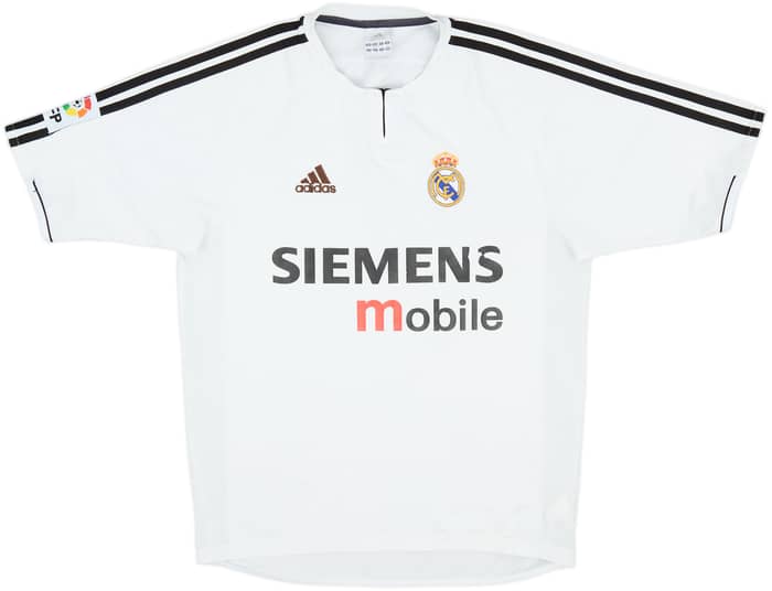 2003-04 Real Madrid Home Shirt - 5/10 - (S)