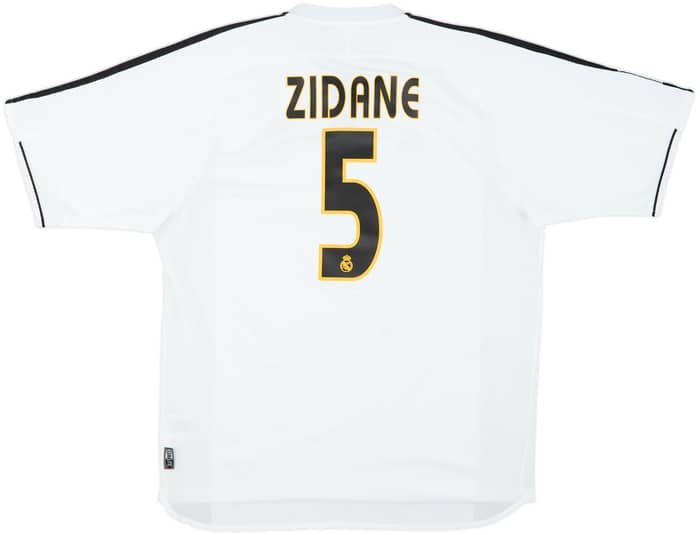 2003-04 Real Madrid Home Shirt Zidane #5 - 6/10 - (L)