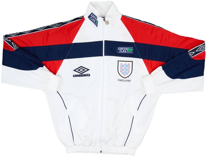 1998-99 England Umbro Track Jacket - 8/10 - (S)