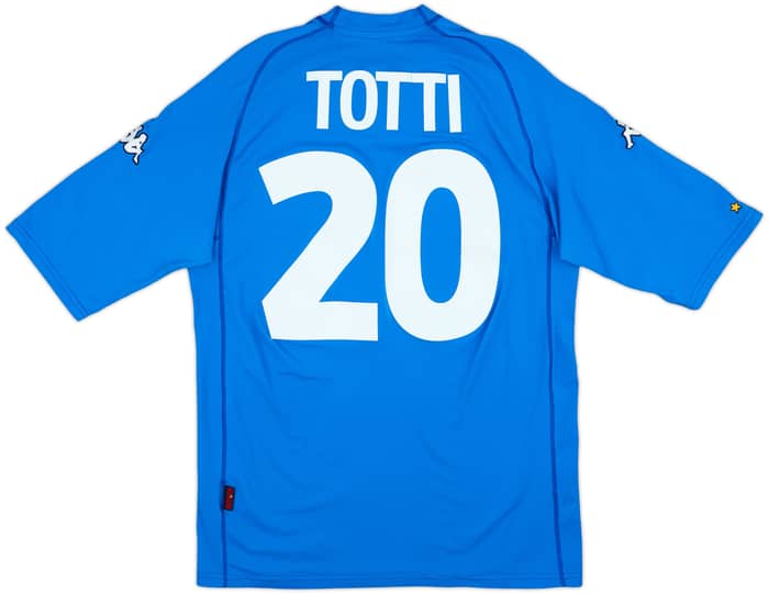2000-01 Italy Home Shirt Totti #20 - 9/10 - (XL)