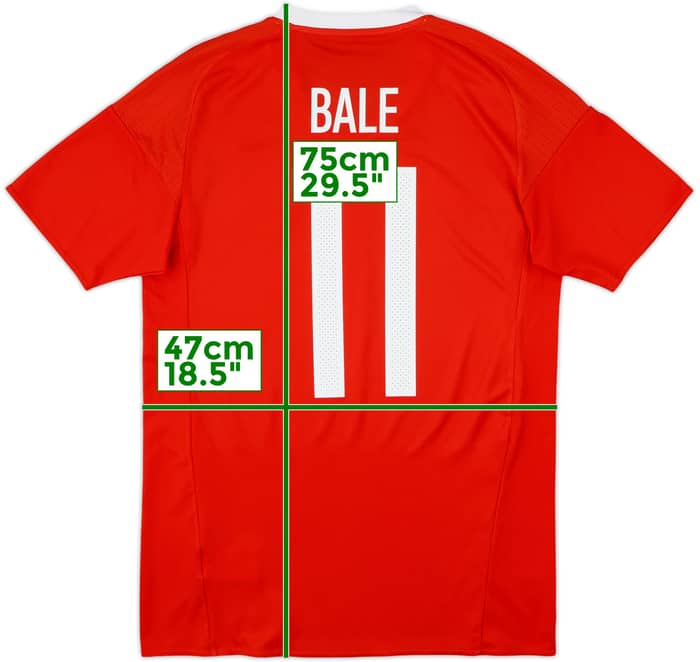 2016-17 Wales Home Shirt Bale #11 - 8/10 - (S)