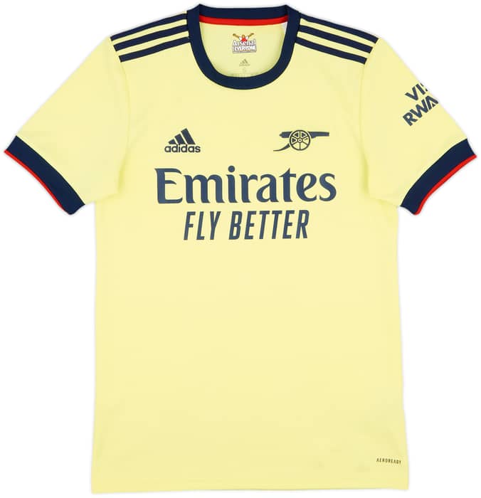 2021-22 Arsenal Away Shirt Tierney #3 - 8/10 - (S)