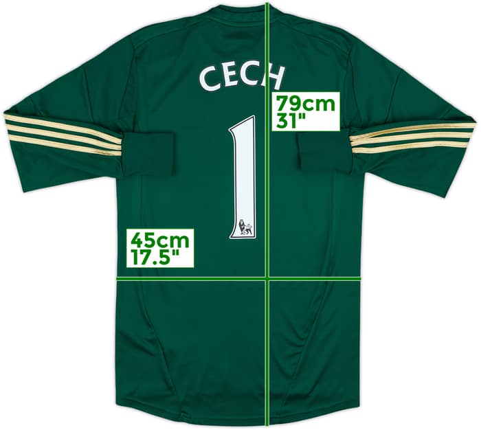 2012-14 Chelsea GK Shirt Cech #1 - 7/10 - (S)