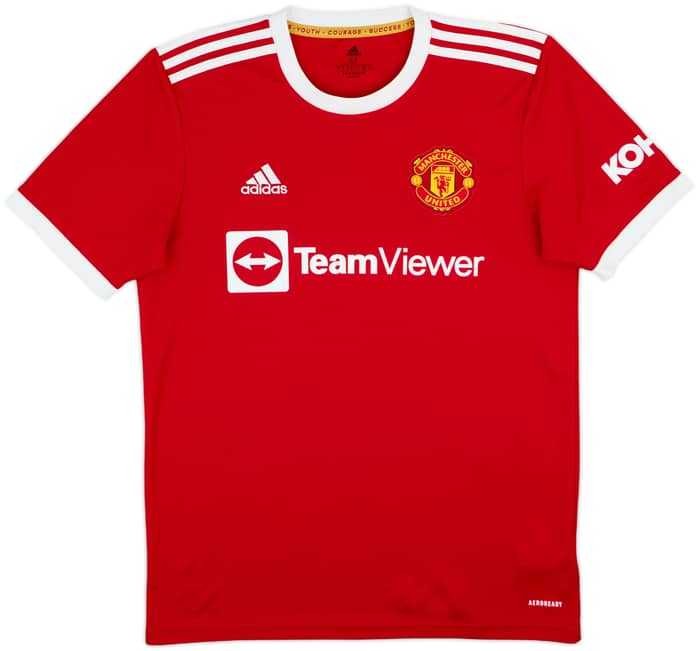 2021-22 Manchester United Home Shirt Sancho #25 - 8/10 - (M)