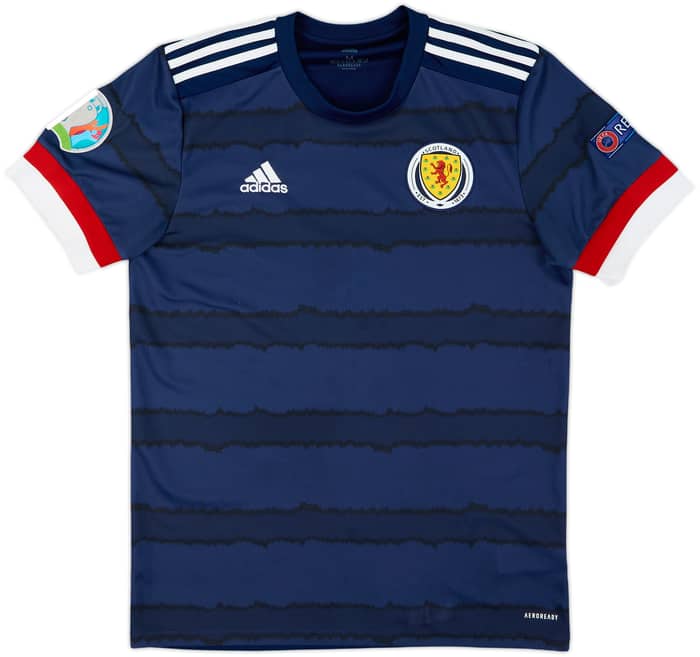 2020-22 Scotland Home Shirt - 8/10 - (M)