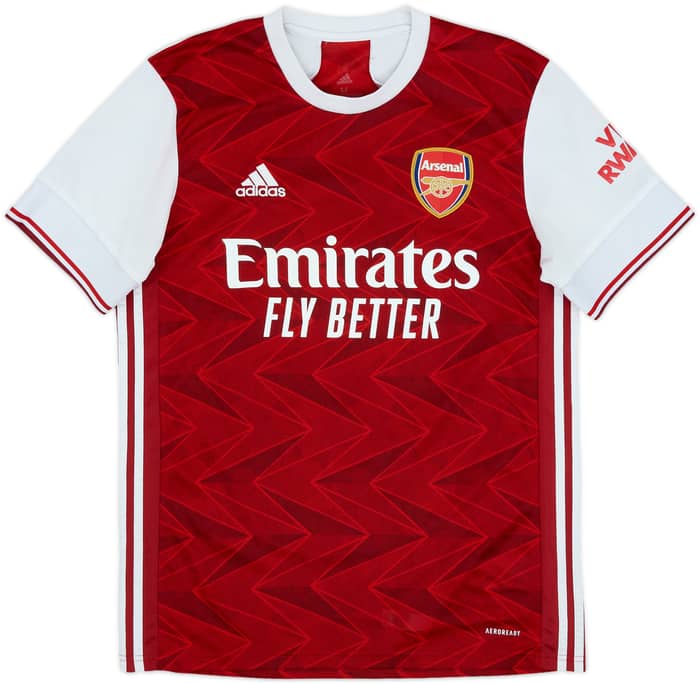 2020-21 Arsenal Home Shirt Saka #7 - 7/10 - (M)