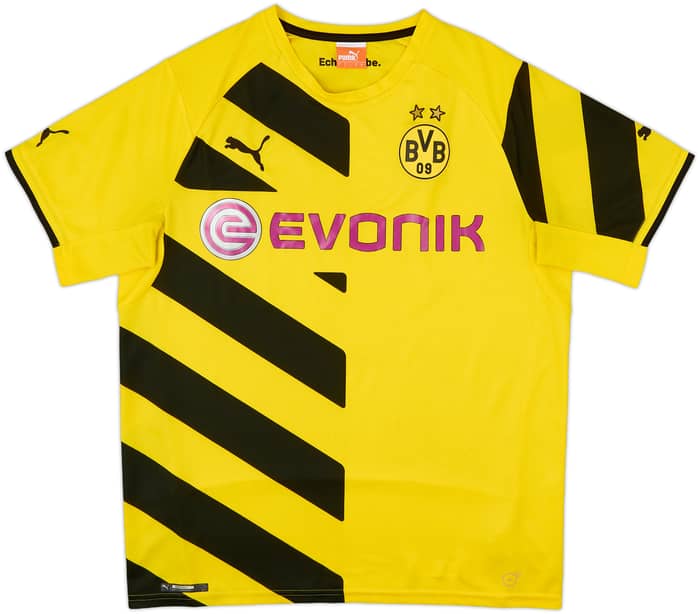 2014-15 Borussia Dortmund Home Shirt - 8/10 - (L)
