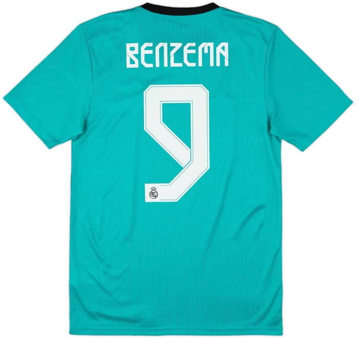 2021-22 Real Madrid Third Shirt Benzema #9 - 10/10 - (S)