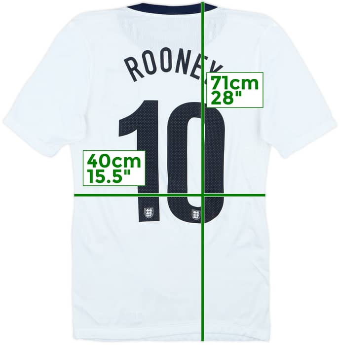 Camiseta de local versión jugador del 150 aniversario de England 2013 Rooney #10 - 5/10 - (S)