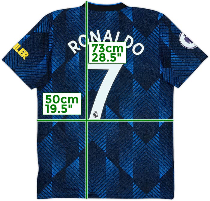 2021-22 Manchester United Third Shirt Ronaldo #7 - 10/10 - (M)