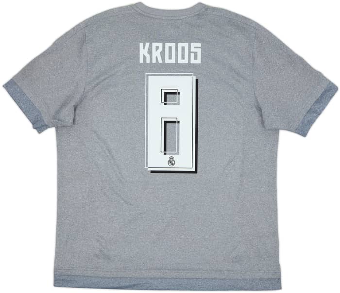 2015-16 Real Madrid Away Shirt Kroos #8 - 7/10 - (L)