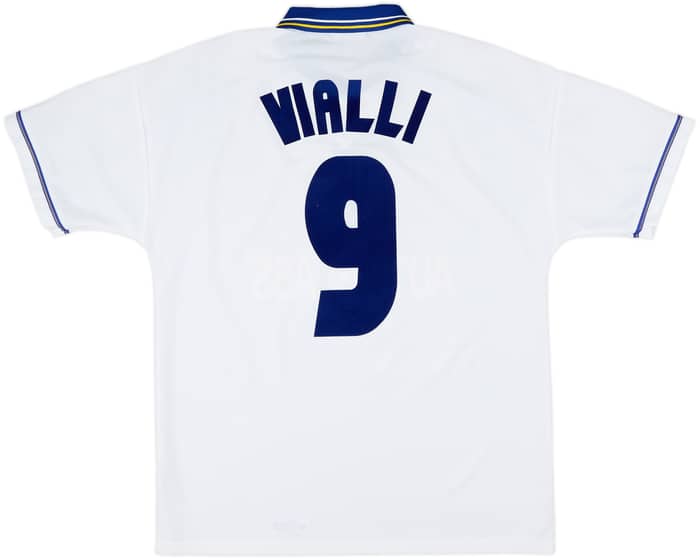 1998-00 Chelsea Away Shirt Vialli #9 - 8/10 - (L)