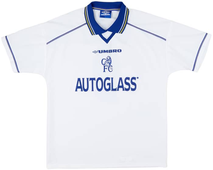 1998-00 Chelsea Away Shirt Vialli #9 - 8/10 - (L)