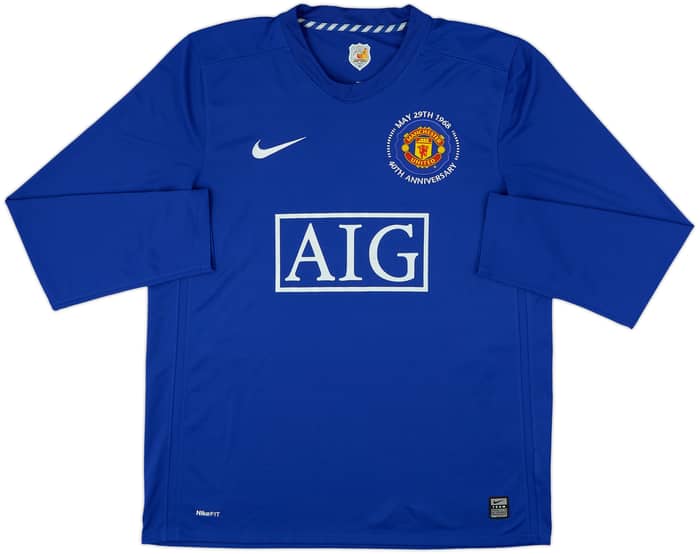 2008-09 Manchester United Third L/S Shirt Ronaldo #7 - 8/10 - (L)