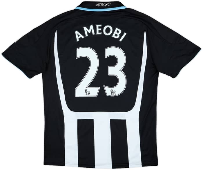 2007-09 Newcastle Home Shirt Ameobi #23 - 9/10 - (M)