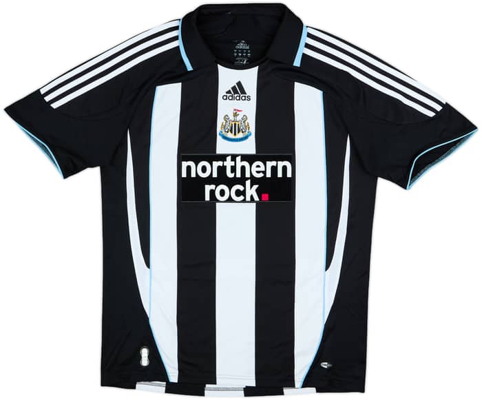 2007-09 Newcastle Home Shirt Ameobi #23 - 9/10 - (M)