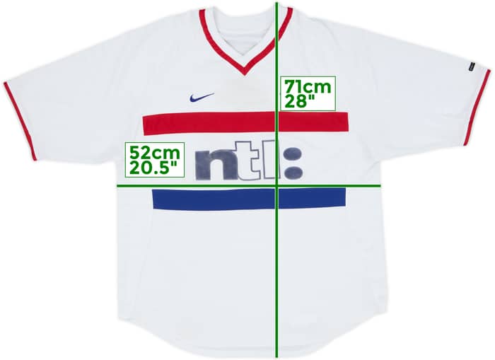 2000-01 Rangers Away Shirt - 6/10 - (M)