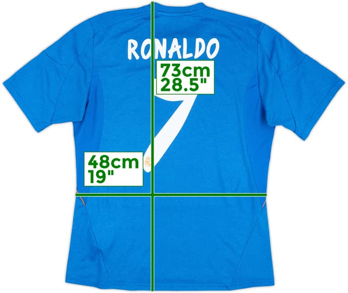 Camiseta de visitante del Real Madrid 2013-14 Ronaldo #7 - 7/10 - (M)