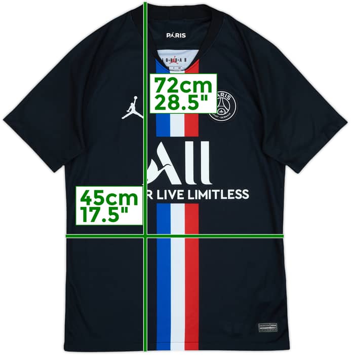 2019-20 Paris Saint-Germain Fourth Shirt - 8/10 - (S)