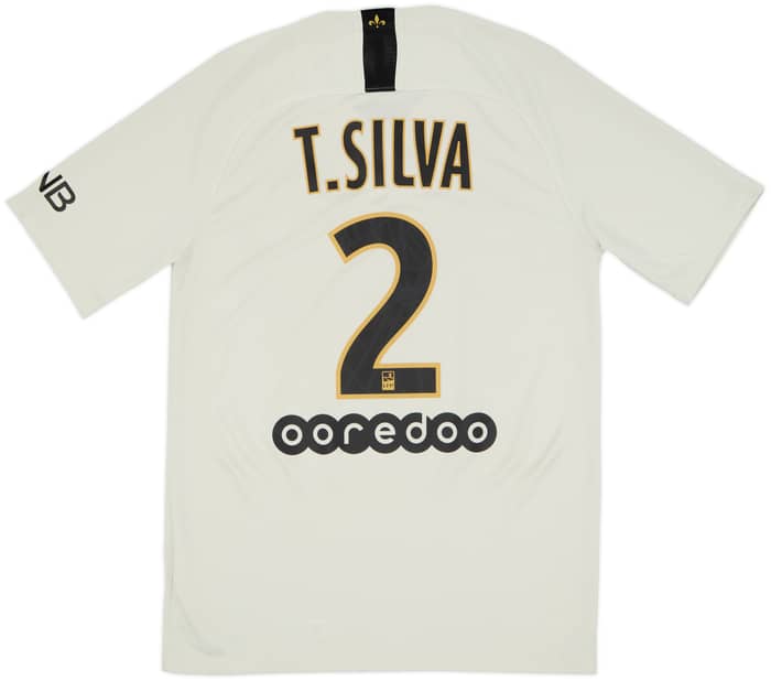 2018-19 Paris Saint-Germain Away Shirt T.Silva #2 - 8/10 - (S)