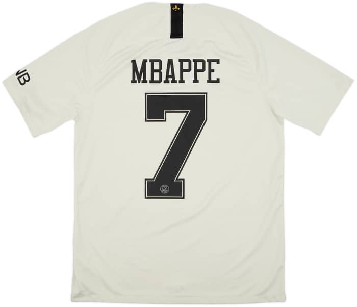 2018-19 Paris Saint-Germain Away Shirt Mbappe #7 - 9/10 - (L)
