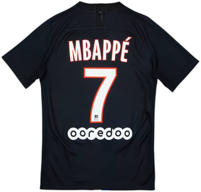 2019-20 Paris Saint-Germain Fourth Shirt Mbappe #7 - 8/10 - (XS)