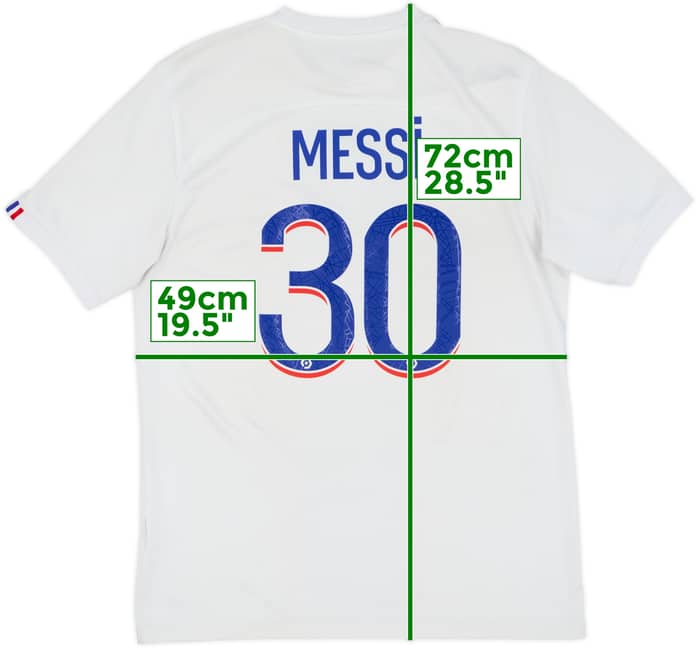 2022-23 Paris Saint-Germain Third Shirt Messi #30 - 5/10 - (M)