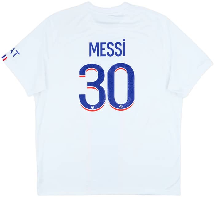 2022-23 Paris Saint-Germain Third Shirt Messi #30 - 7/10 - (XXL)