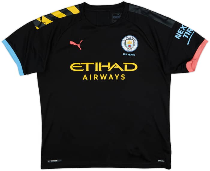 2019-20 Manchester City Away Shirt Kun Aguero #10 - 9/10 - (L)