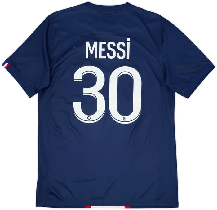 2022-23 Paris Saint-Germain Home Shirt Messi #30 - 5/10 - (M)