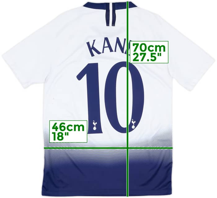 2018-19 Tottenham Home Shirt Kane #10 - 7/10 - (S)