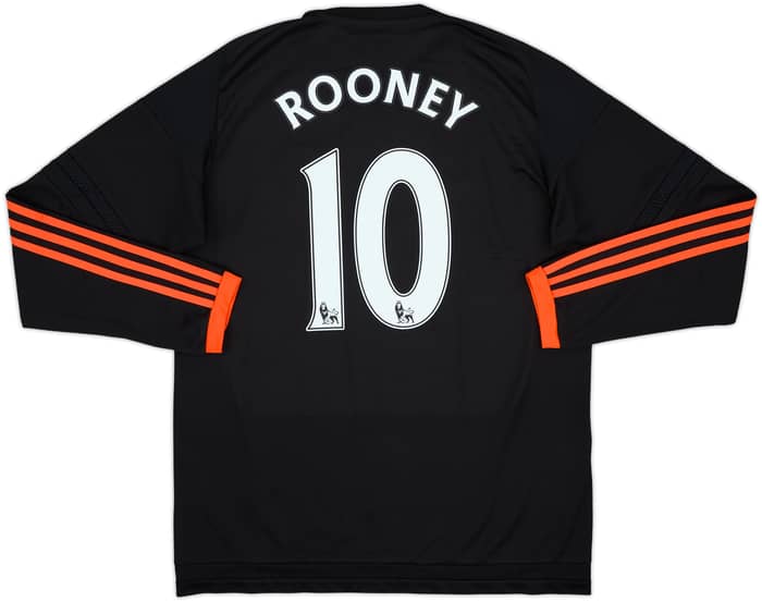 2015-16 Manchester United Third L/S Shirt Rooney #10 - 5/10 - (L)