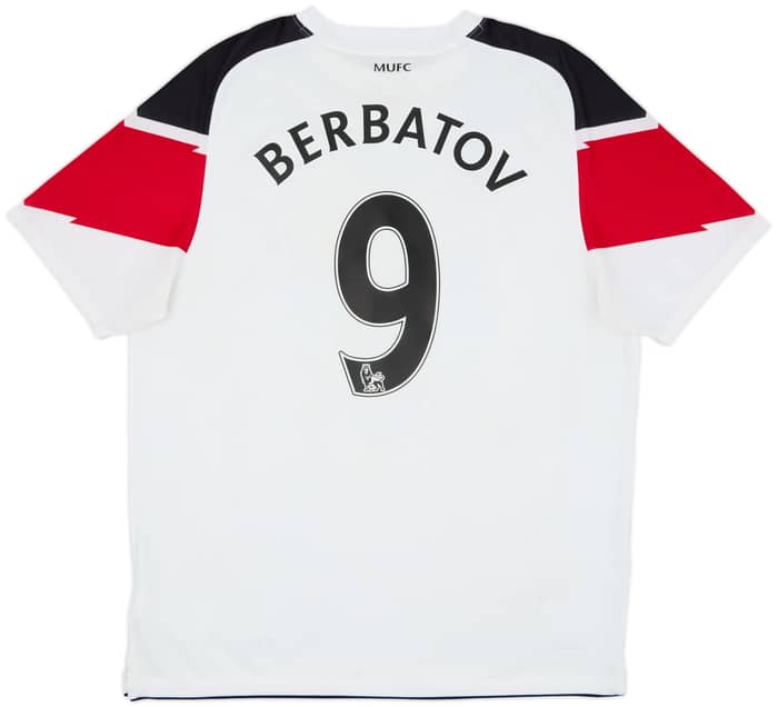2010-12 Manchester United Away Shirt Berbatov #9 - 8/10 - (L)