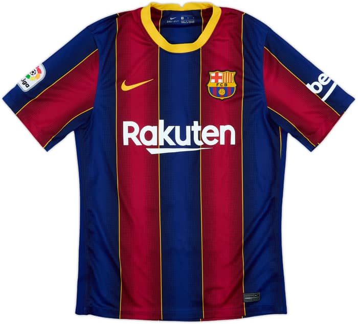 2020-21 Barcelona Home Shirt Messi #10 - 8/10 - (M)