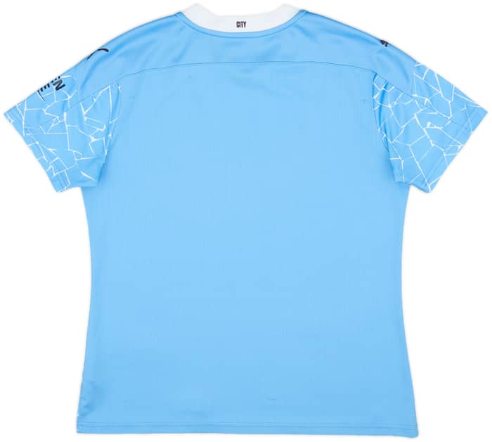 2020-21 Manchester City Home Shirt - 8/10 - (Women's L)
