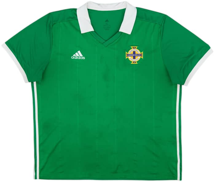 2018-19 Northern Ireland Home Shirt - 4/10 - (XL)