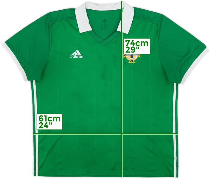 2018-19 Northern Ireland Home Shirt - 4/10 - (XL)
