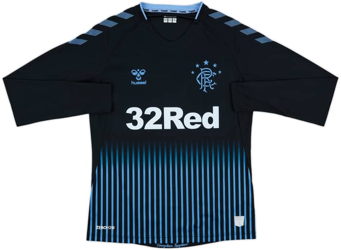 2019-20 Rangers Away L/S Shirt - 10/10 - (M)