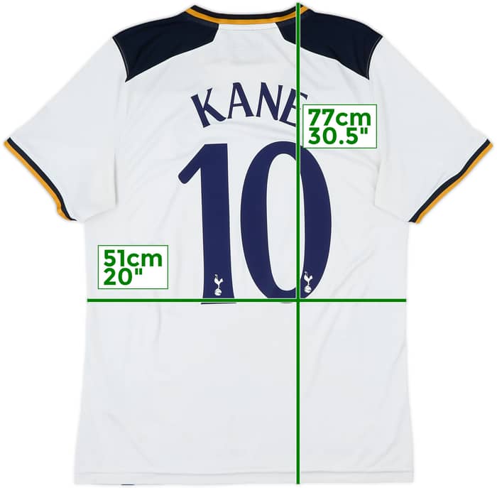 2016-17 Tottenham Home Shirt Kane #10 - 7/10 - (L)