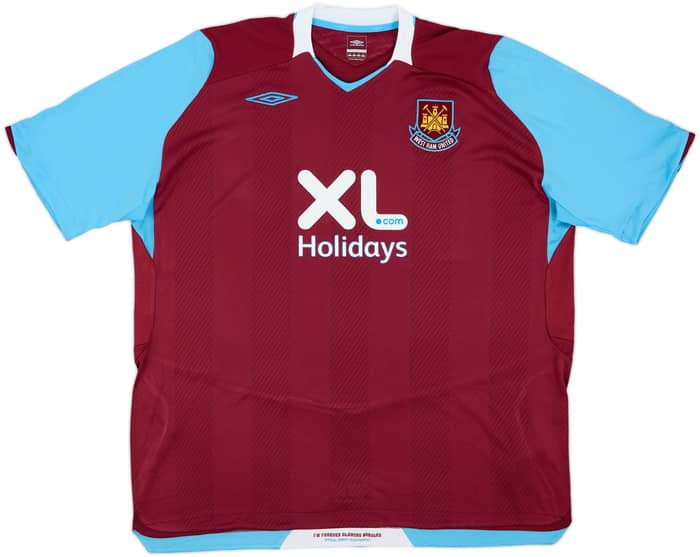 2008-09 West Ham Home Shirt Noble #16 - 8/10 - (3XL)