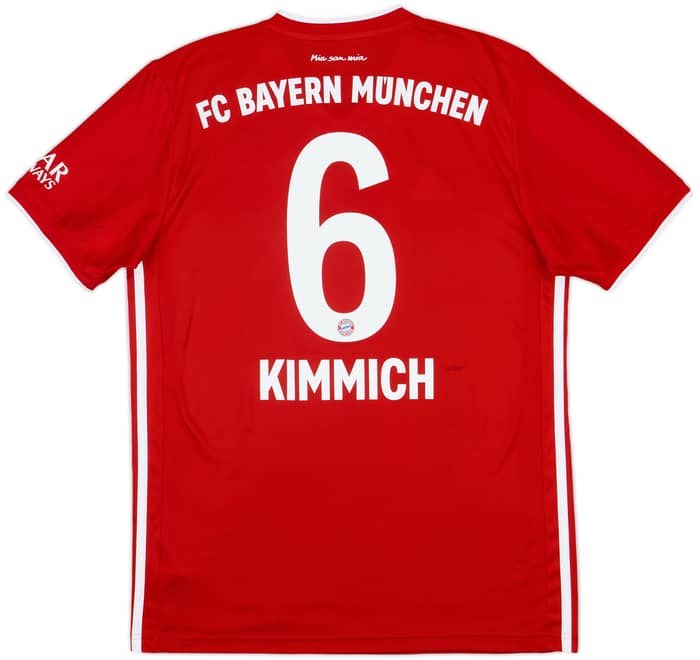 2020-21 Bayern Munich Home Shirt Kimmich #6 - 7/10 - (M)