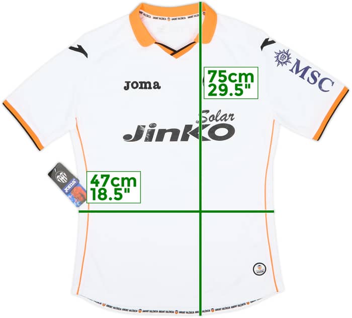 Camiseta de local del Valencia 2013-14 (S)