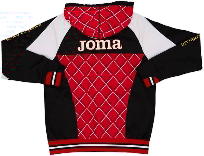 2004-05 Sevilla Atletico Joma Hooded 1/4 Zip Drill Top - 7/10 - (L)