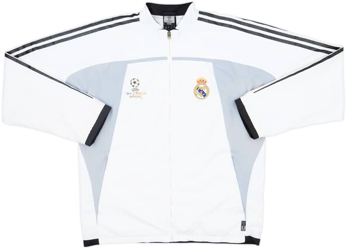 2004-05 Real Madrid CL adidas Track Jacket - 4/10 - (M)