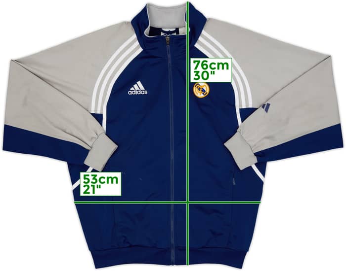2000-01 Real Madrid adidas Track Jacket - 7/10 - (M/L)